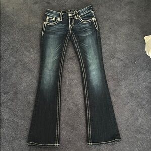 Miss Me Low Rise Flare Denim Jeans